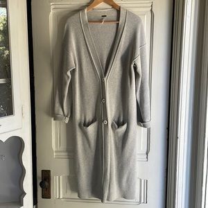 Free People Long Cardigan